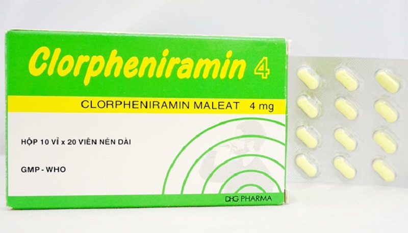Clorpheniramin là một trong những loại thuốc kháng Histamin thế hệ đầu