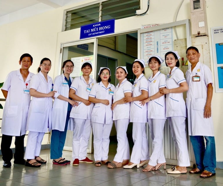 Đội ngũ y, bác sĩ tại Khoa Tai Mũi Họng tại Bệnh viện C