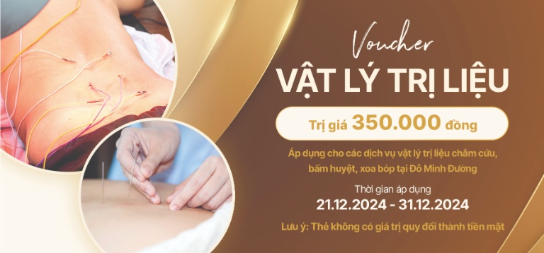 Voucher trị liệu dưỡng sinh trị giá 350.000 đồng