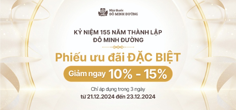 Ưu đãi giảm 10 - 15%